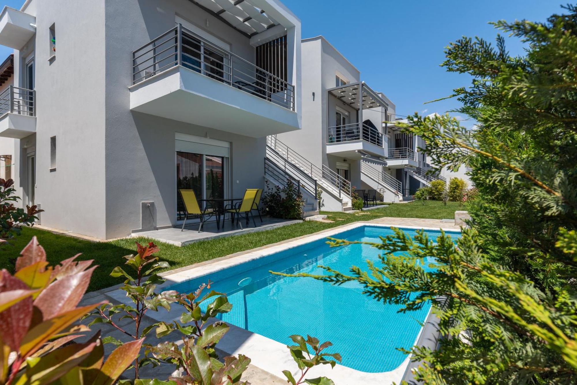 Ferienwohnung Kleoniki & Irida Residential Complexes Ofrínion Exterior foto