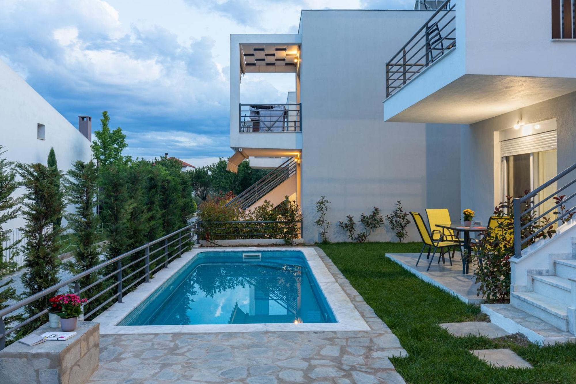 Ferienwohnung Kleoniki & Irida Residential Complexes Ofrínion Exterior foto